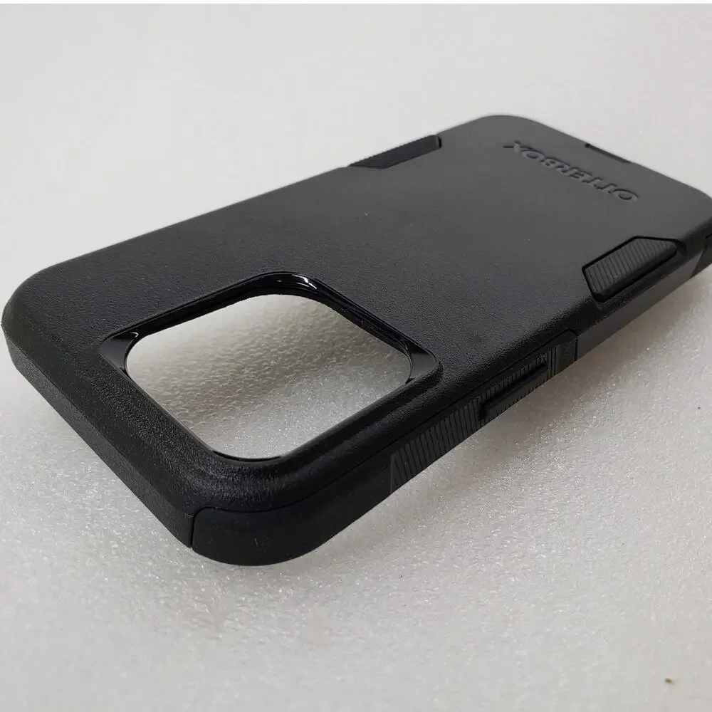 OtterBox Commuter Series Case for iPhone 15 Pro - Black Protective Cover